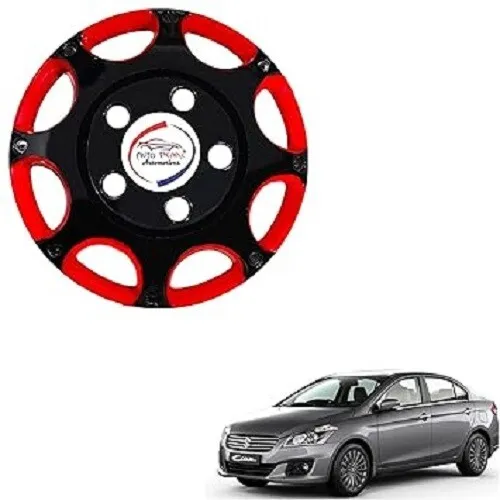 15″ inch Set of 4 Pcs Hubcap Wheel Cover Fit For bolero Black RED