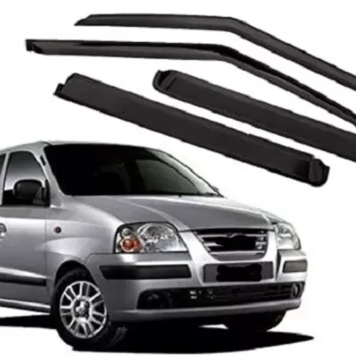 Unbreakable Door Visor/Rain /Wind Deflector FOR Santro Xing Type2 2008-15 4PC