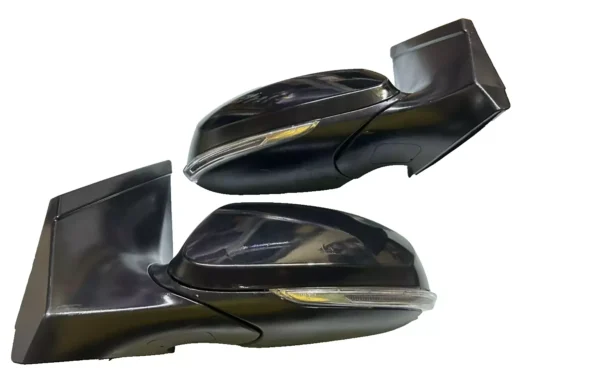 RH & LH Electric Power Folding Wing Door Mirror For Hyundai i-10 Grand Black - Image 4