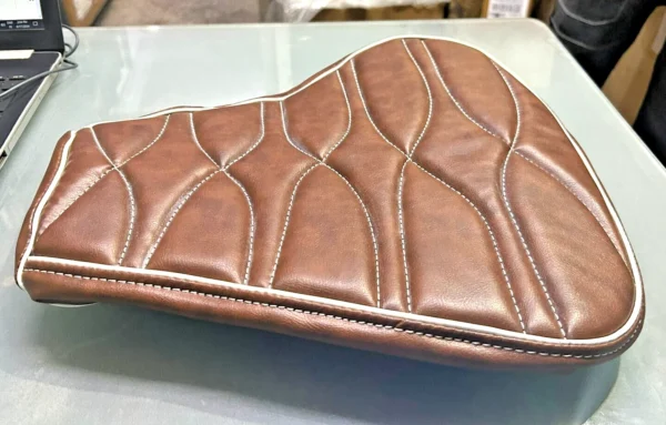 Limited Edition Cushion Front Seat Cover For Royal Enfield Classic 350/500cc - Image 3