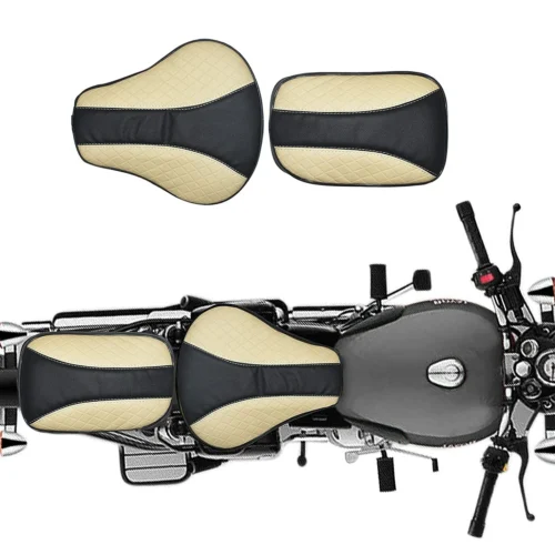 Stylish Diamond Cut Design Seat Cover For Royal Enfield Classic 350/500cc