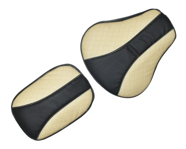 Stylish Diamond Cut Design Seat Cover For Royal Enfield Classic 350/500cc - Image 5