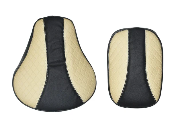 Stylish Diamond Cut Design Seat Cover For Royal Enfield Classic 350/500cc - Image 3