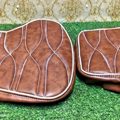 Limited Edition Cushion Seat Cover For Royal Enfield Classic 350/500cc Brown