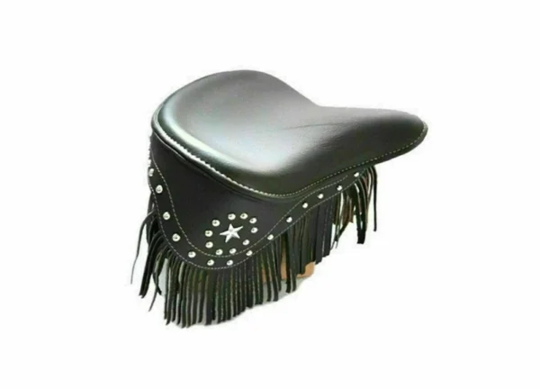 Fit For Indian Chief Scout Drifter 800 1500 Gilroy Roadmaster Solo Leather Seat - Image 2