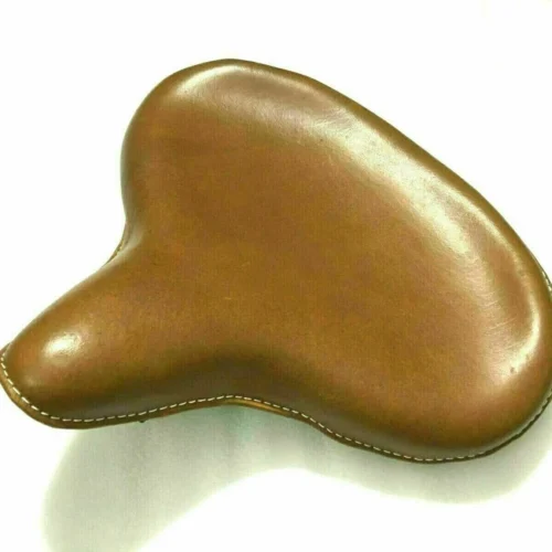 Genuine Leather Solo Seat Fit Harley WLA WLC VL UL EL WL KNUCKLEHEAD FLATHED