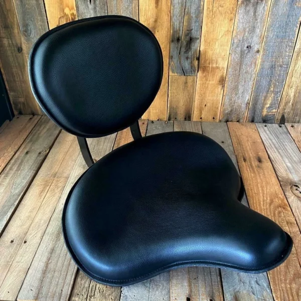 Spring Solo Tractor Seat Fit For Harley Touring Indian Chief Bobber 17x16" Back - Image 4