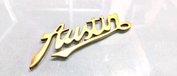 NEW BRASS BADGE Fit For AUSTIN (Small ) - Image 6