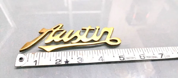 NEW BRASS BADGE Fit For AUSTIN (Small ) - Image 3