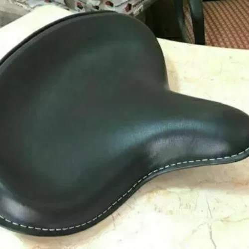 Genuine Leather Solo Seat Fit Harley Wla Wlc Vl Ul El Wl Knucklehead Flathed