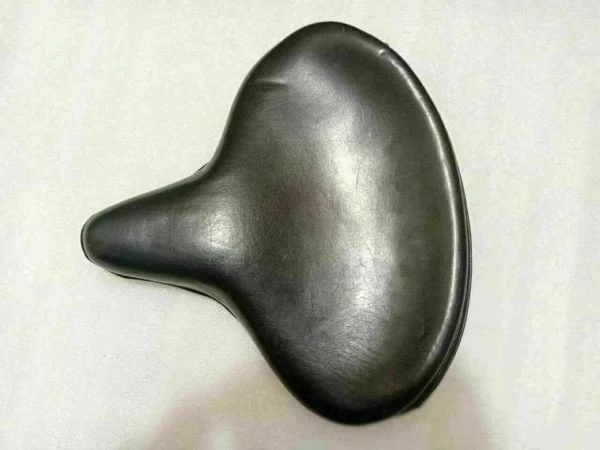 Fit For HARLEY KNUCKLEHEAD FLATHEAD BLACK LEATHERITE POLICE SOLO SEAT - Image 2