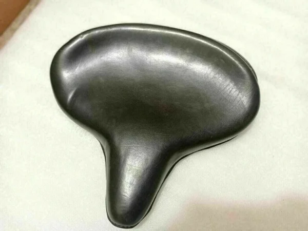 Fit For HARLEY KNUCKLEHEAD FLATHEAD BLACK LEATHERITE POLICE SOLO SEAT - Image 8